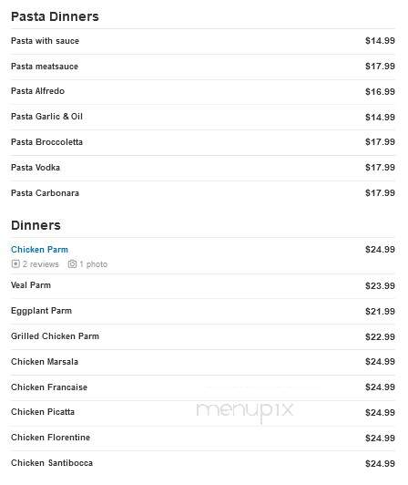 Mama Russo's Pizzeria - Feasterville-Trevose, PA menu_pic