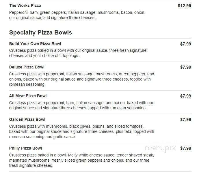 Marcos - Simpsonville, SC menu_pic