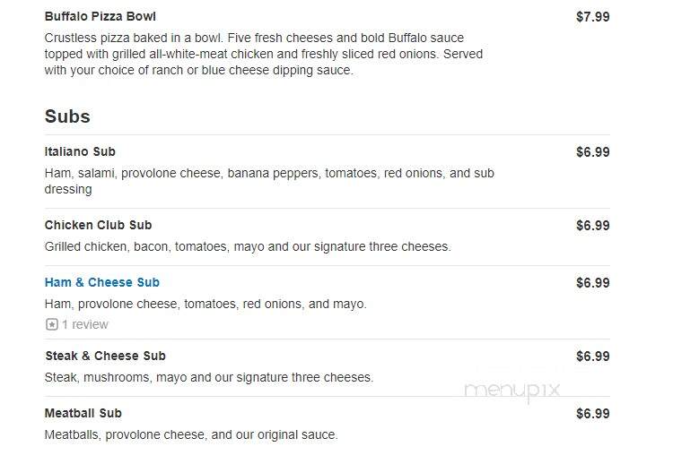 Marcos - Simpsonville, SC menu_pic