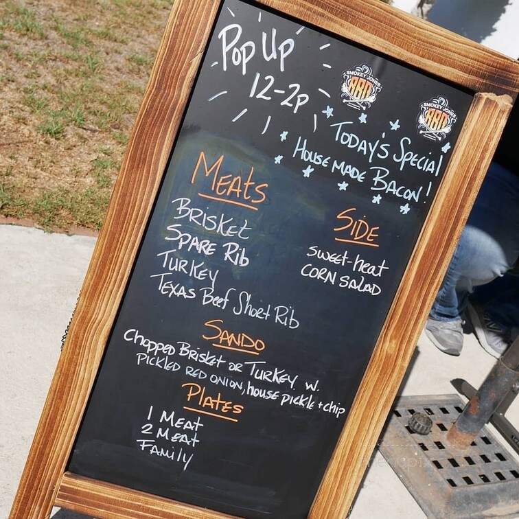 Smokey Jones BBQ - Culver City, CA menu_pic