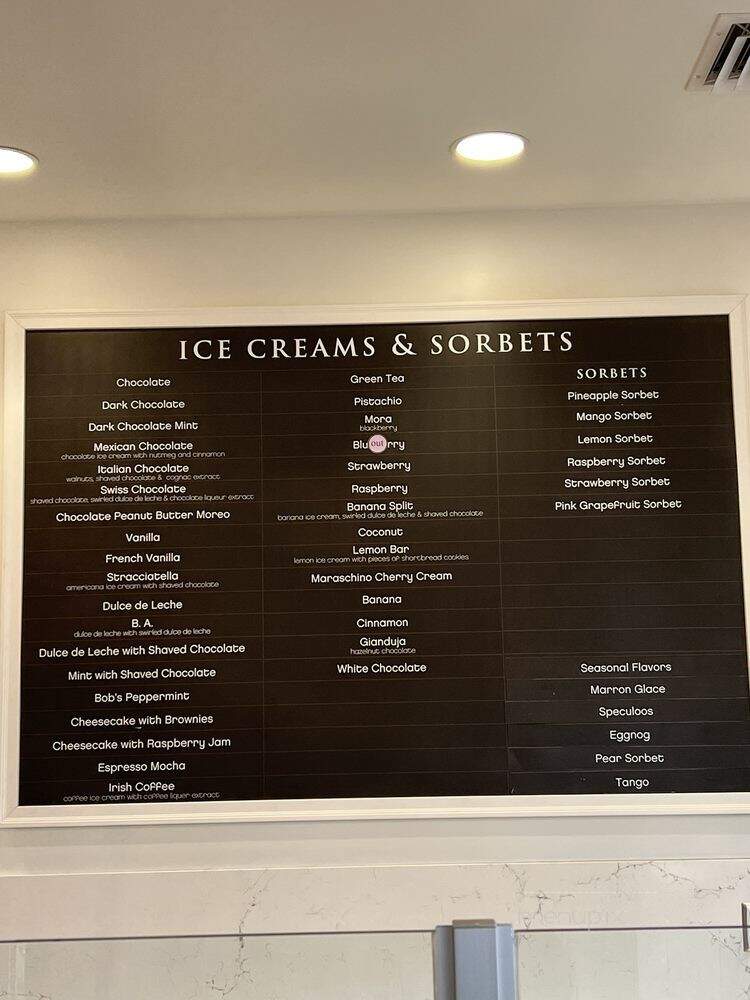 Mora Iced Creamery - Las Vegas, NV menu_pic