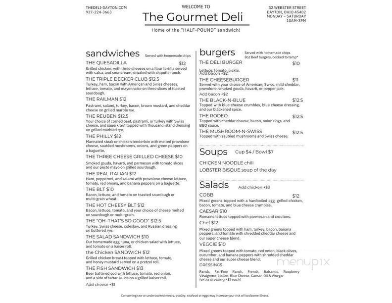 The Gourmet Deli - Dayton, OH