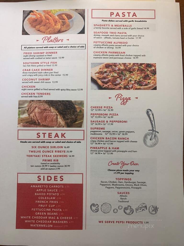 Ozark Grill - Camdenton, MO menu_pic