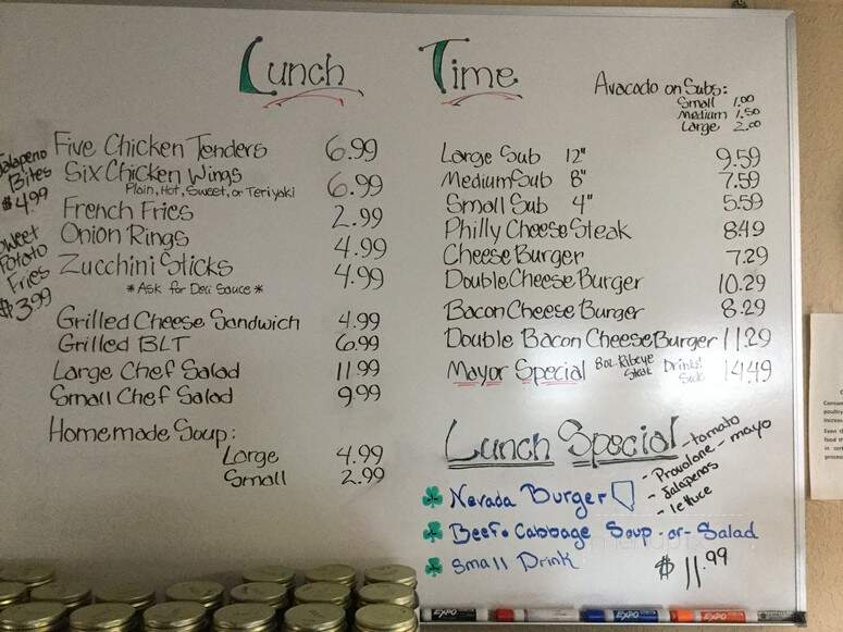Pony Express Meats & Deli - Eureka, NV menu_pic