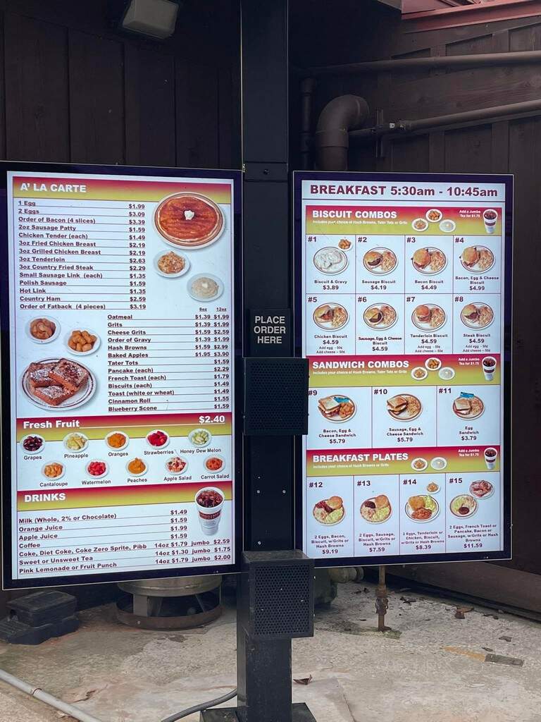 Longstreet Cafe - Gainesville, GA menu_pic