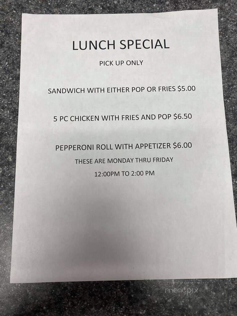 Lanazone's Pizza - East Palestine, OH menu_pic