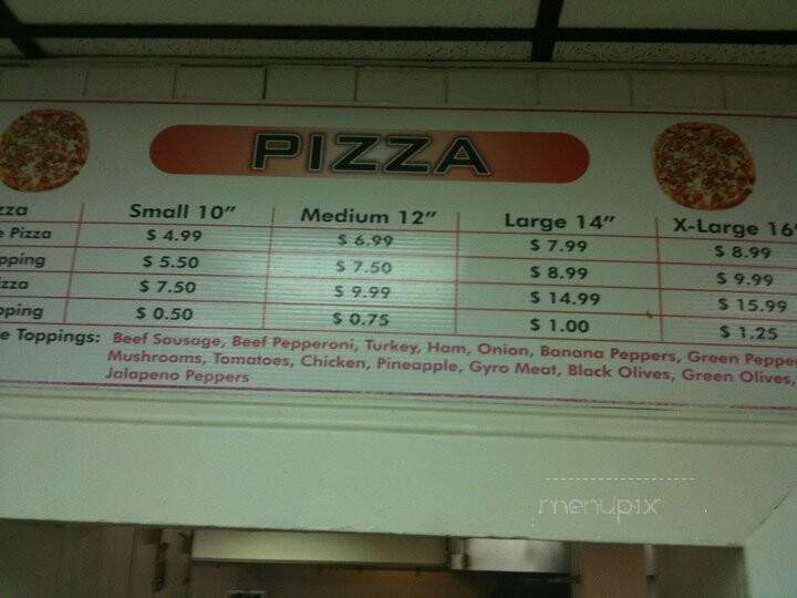 Tina's Carryout & Restaurant - Cincinnati, OH menu_pic