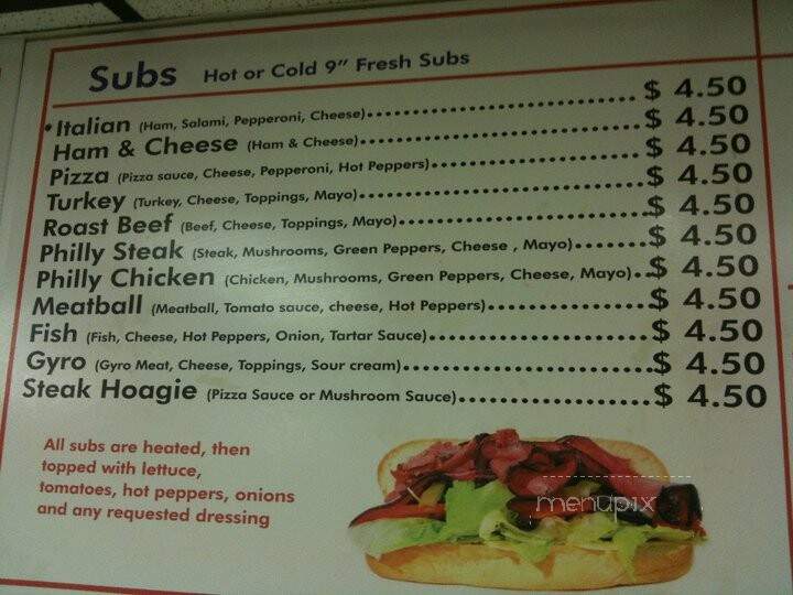 Tina's Carryout & Restaurant - Cincinnati, OH menu_pic