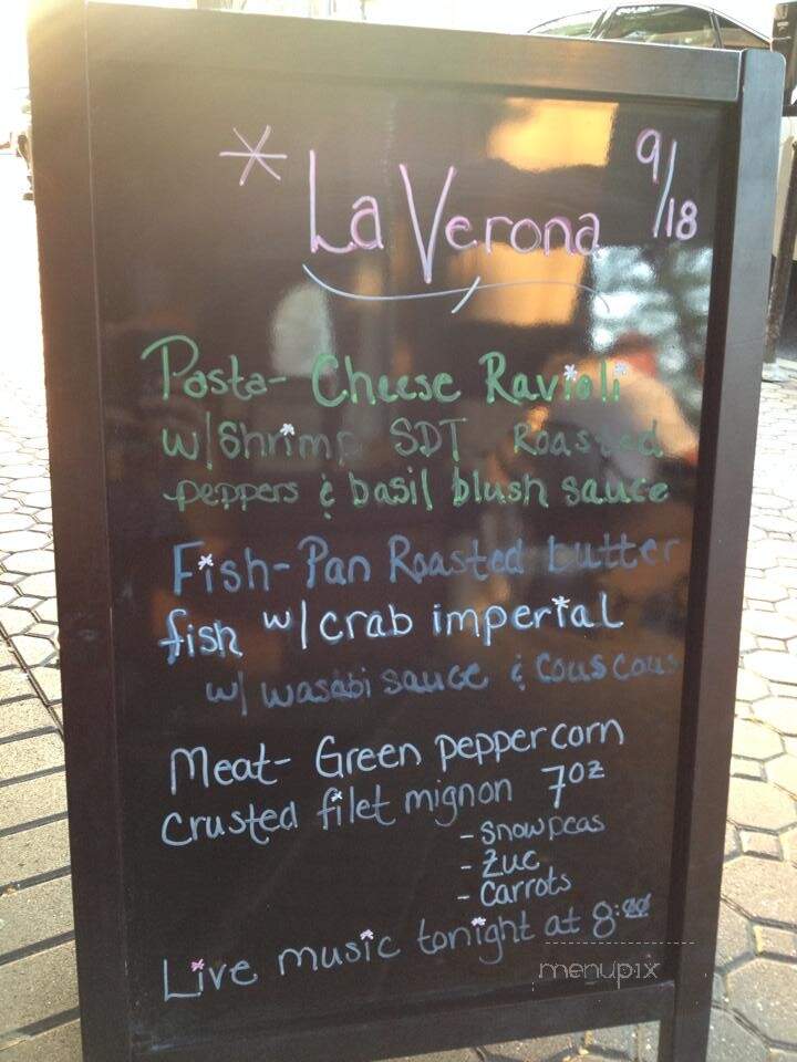 La Verona - Kennett Square, PA menu_pic