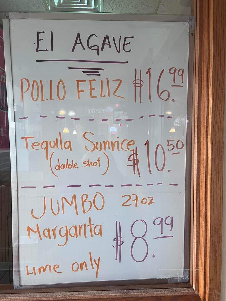 El Agave - Wentzville, MO menu_pic