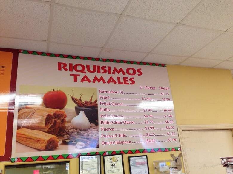 Allejandro's Tortilla Factory & Bakery - Harlingen, TX menu_pic