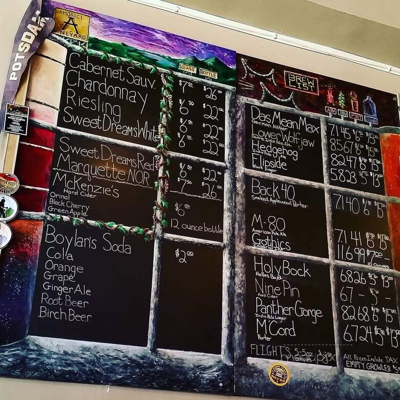 Mean Max Brew Works - Glens Falls, NY menu_pic