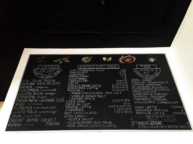 Valentine Coffee Roasters - Milwaukee, WI menu_pic