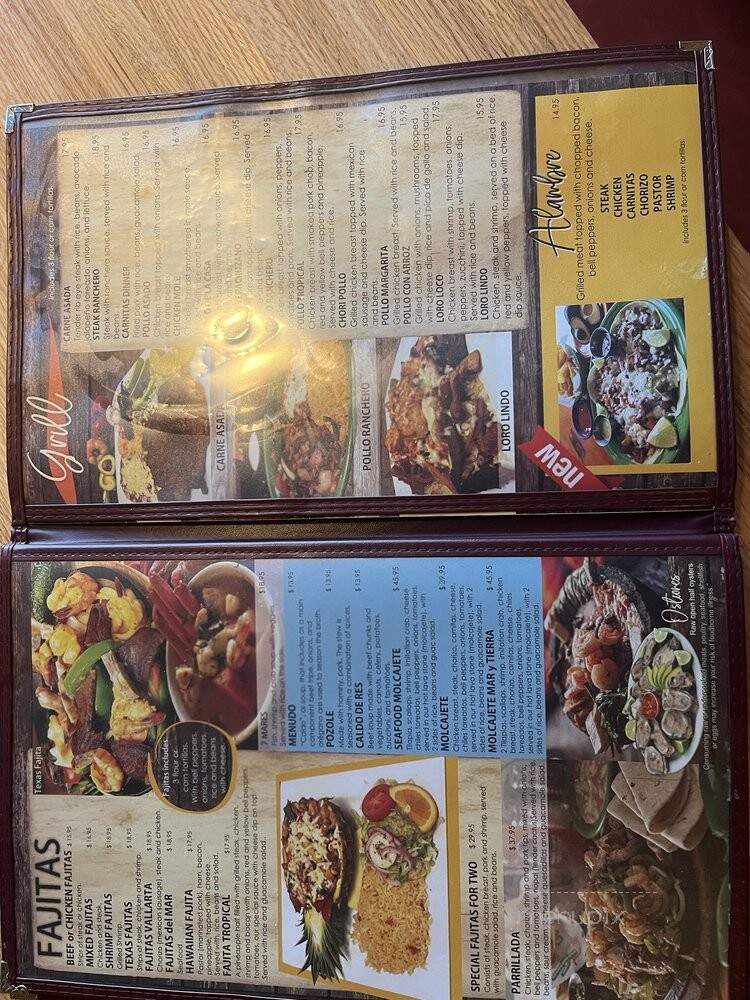 El Loro Mexican - Crystal, MN menu_pic