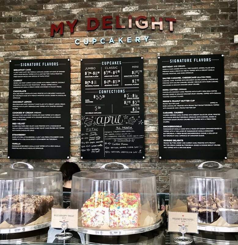 My Delight Cupcakery - Ontario, CA menu_pic
