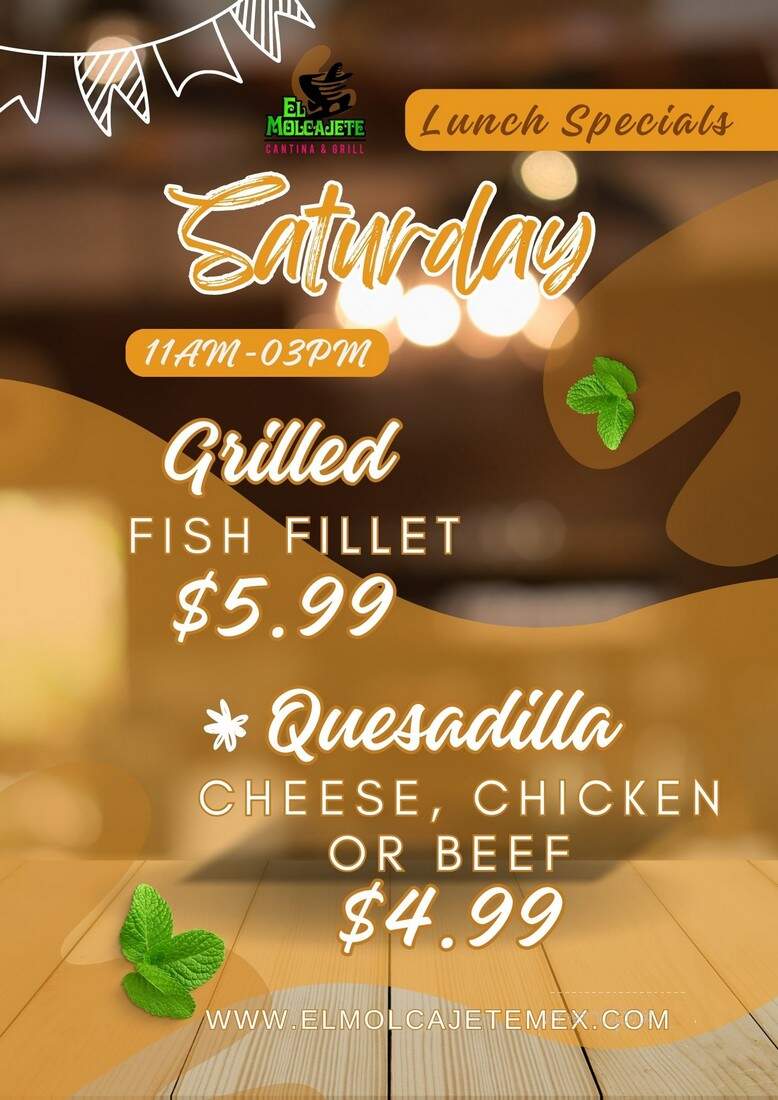 El Mexicano Restaurant - Duncan, SC menu_pic