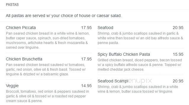 Shorty's Bar - Kutztown, PA menu_pic