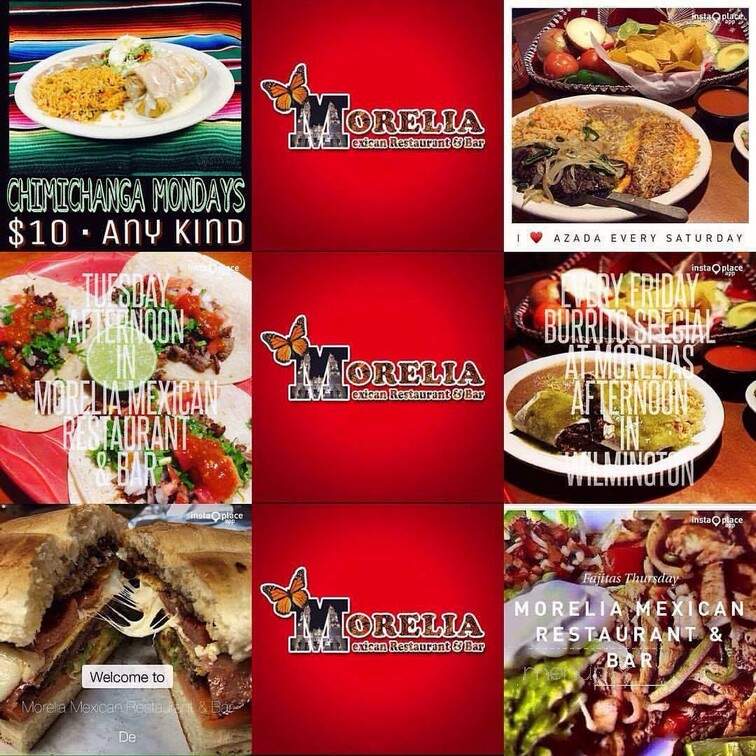 Morelia Mexican Restaurant - Newark, DE menu_pic