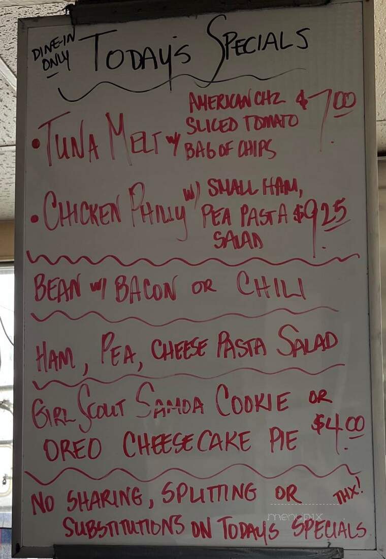 Virginia Coney Island - Jackson, MI menu_pic