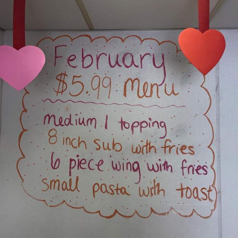 Benito's Pizza - New Boston, MI menu_pic