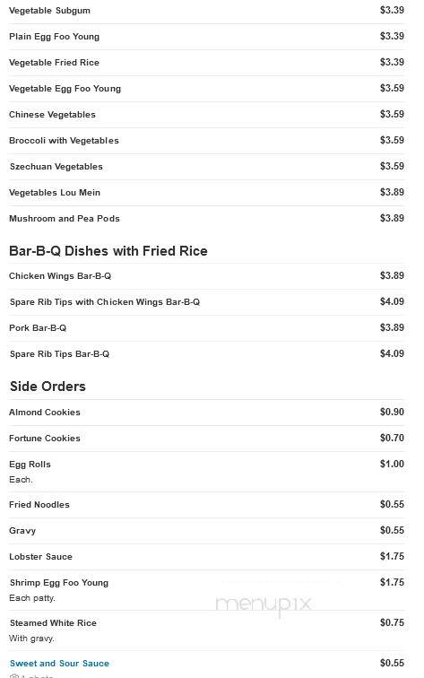 Rikshaw House - Detroit, MI menu_pic