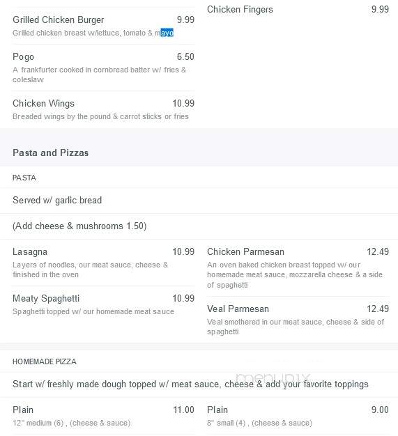 Lanark Landing - Lanark, ON menu_pic