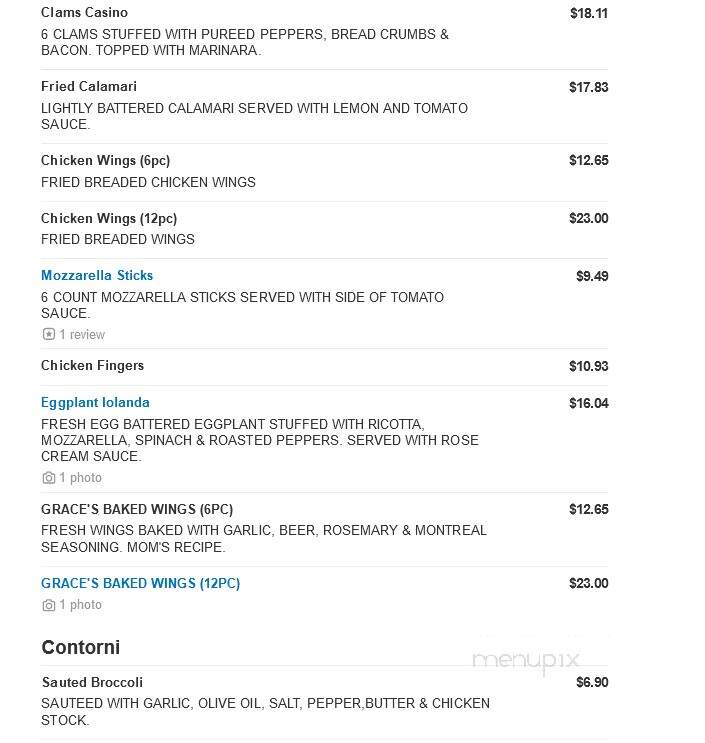 Vinny's Pizzeria & Sub Shop - Baltimore, MD menu_pic