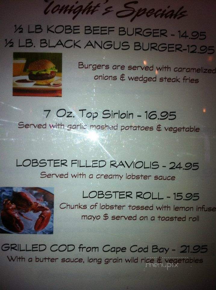 Vorelli's Restaurant - Provincetown, MA menu_pic