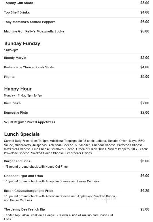 Bilotti's Italian Village - Rochester, MN menu_pic