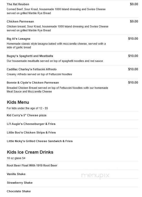 Bilotti's Italian Village - Rochester, MN menu_pic