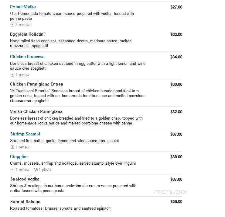 Panzone's Pizza & Pasta - Beach Haven, NJ menu_pic