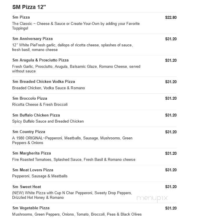 Panzone's Pizza & Pasta - Beach Haven, NJ menu_pic