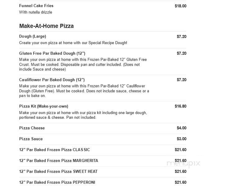 Panzone's Pizza & Pasta - Beach Haven, NJ menu_pic