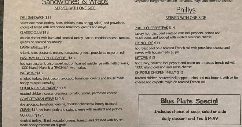 Kiefer's Cafe - Austin, TX menu_pic