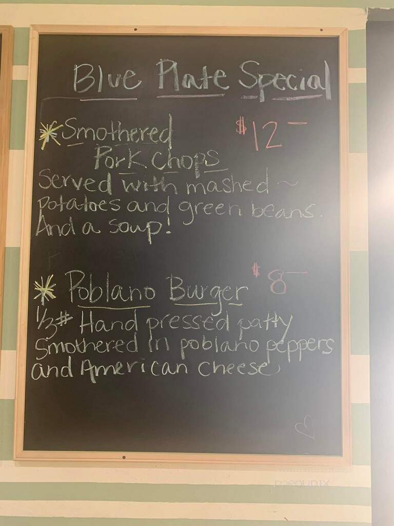 Kiefer's Cafe - Austin, TX menu_pic