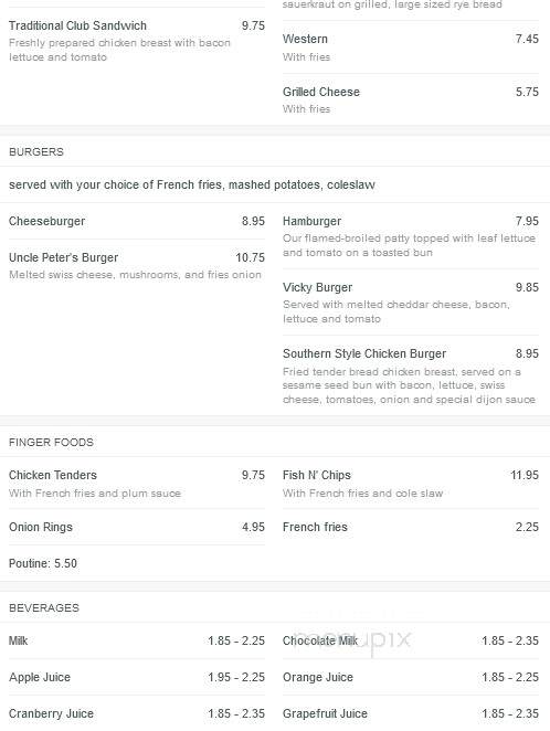Eggsactly - Burlington, ON menu_pic