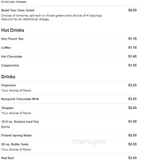 The Sandwich Spot - Far Rockaway, NY menu_pic