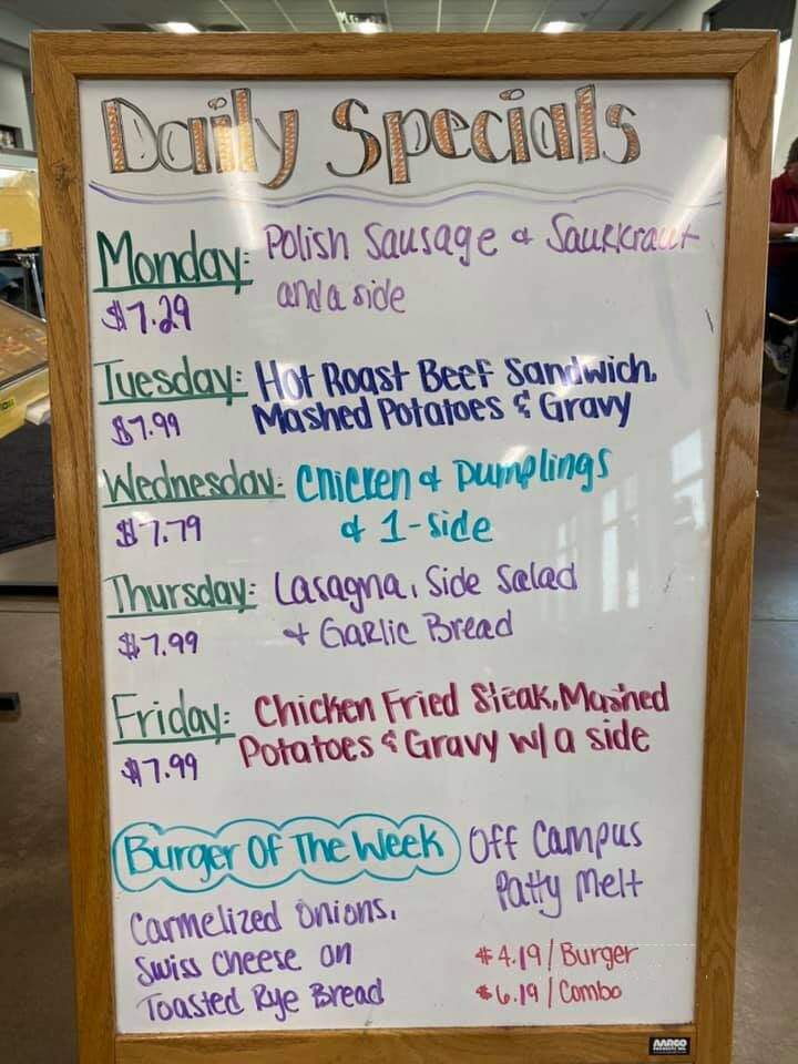 OFF Campus - Columbus, NE menu_pic