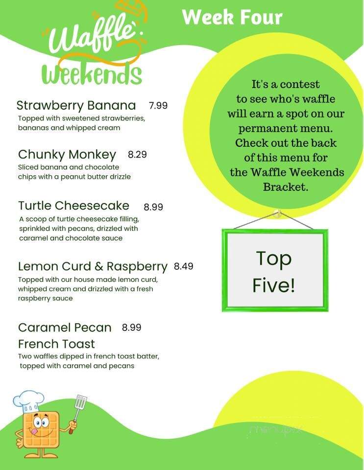 South 401 Restaurant And Dessert Shop - Corunna, MI menu_pic
