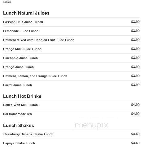 Toque De Sazon - Wilkes Barre, PA menu_pic