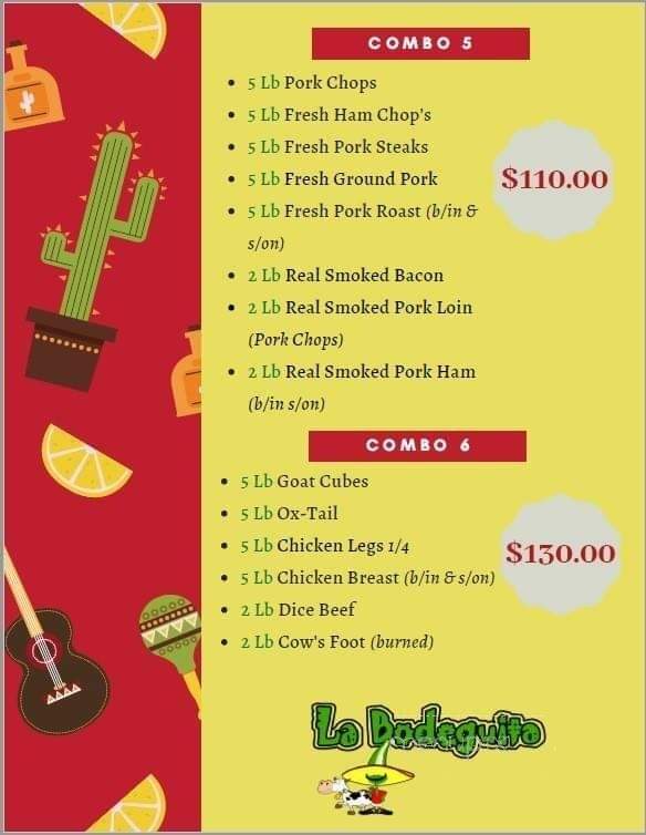 La Bodeguita - Hamilton, ON menu_pic