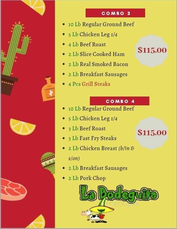 La Bodeguita - Hamilton, ON menu_pic