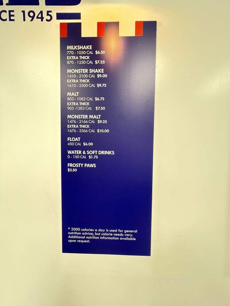 Handel's Homemade Ice Cream - Los Angeles, CA menu_pic