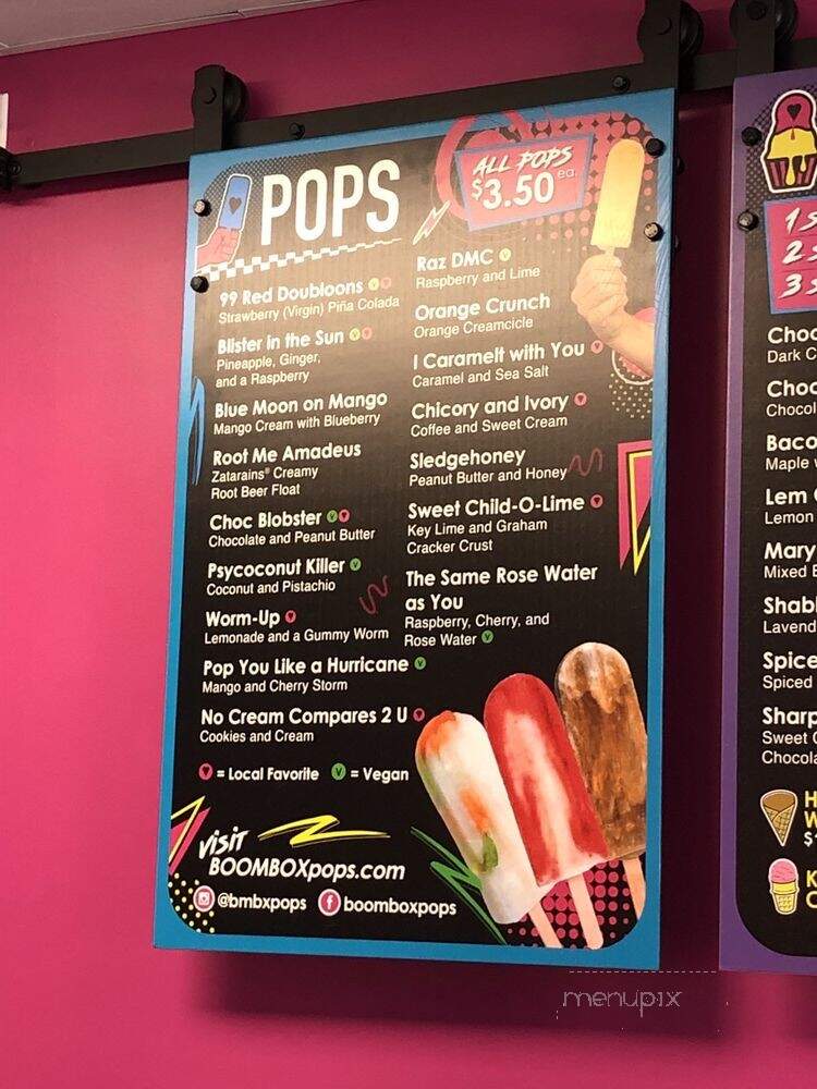 Boombox Frozen Pops & Ice Cream - Baton Rouge, LA