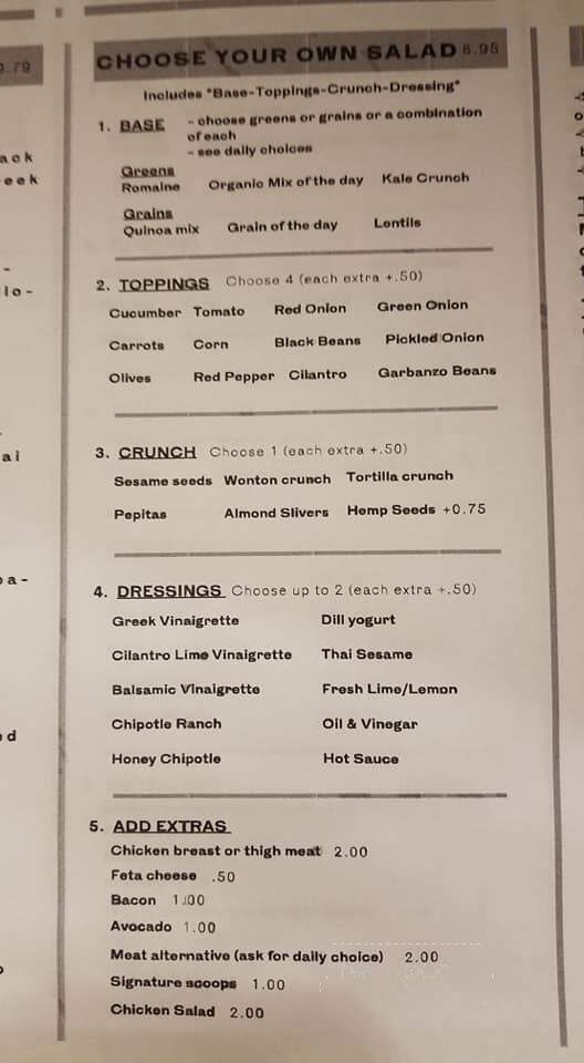 SIP Noshery - Rolesville, NC menu_pic