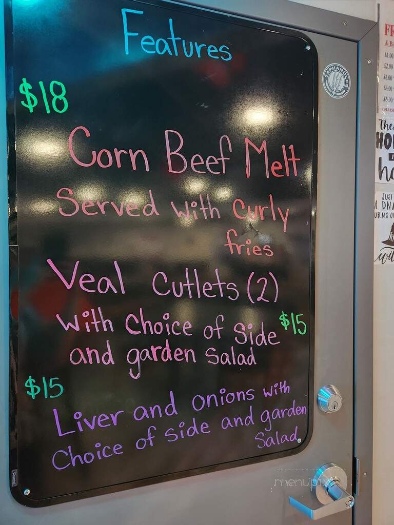 Overtime Pub - Oyen, AB menu_pic