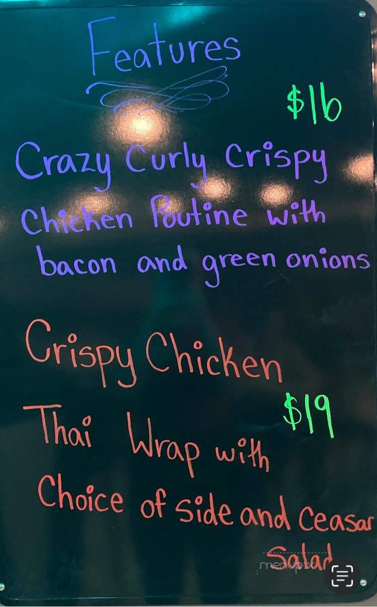 Overtime Pub - Oyen, AB menu_pic
