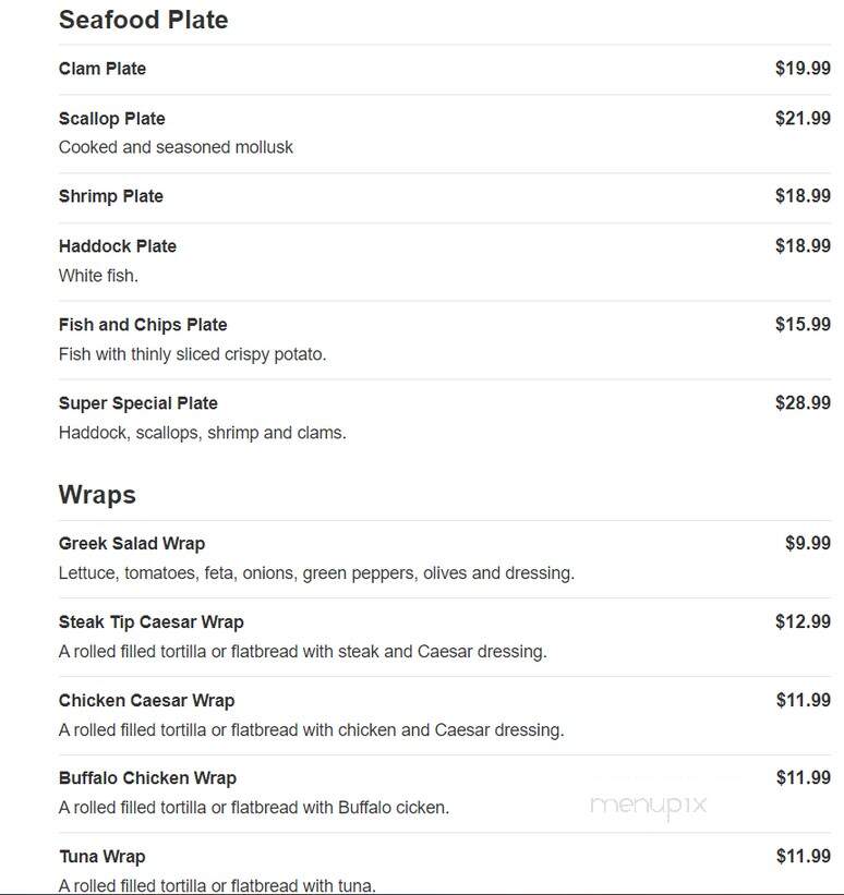 Peabody House Of Pizza - Peabody, MA menu_pic
