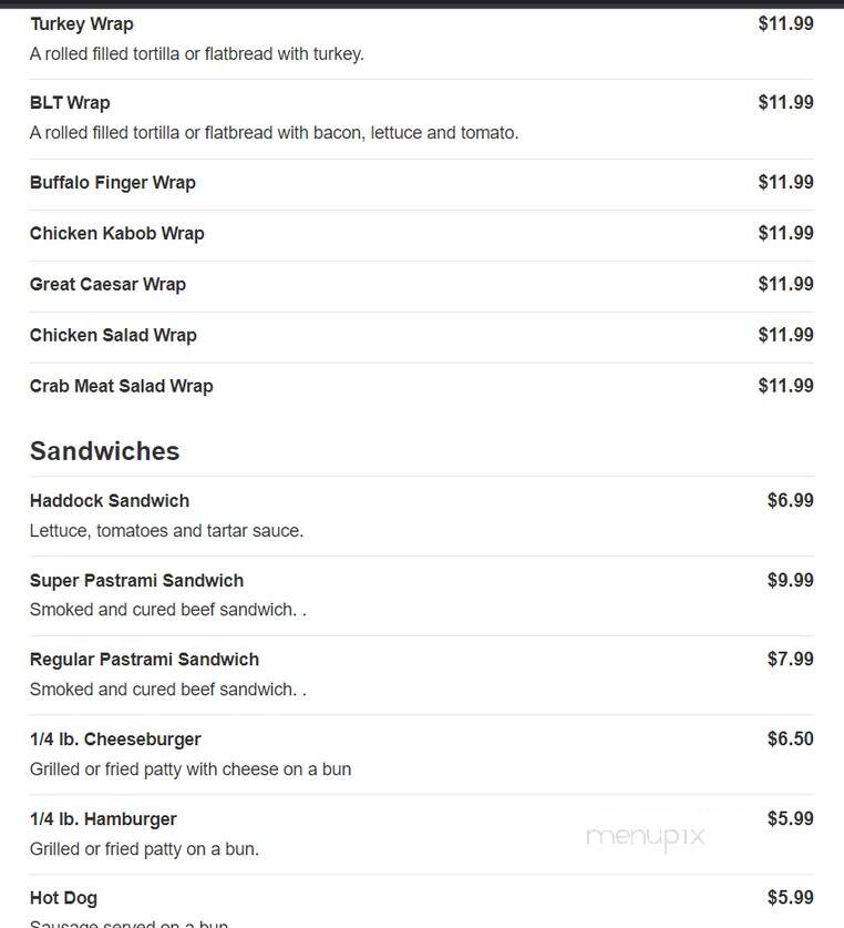 Peabody House Of Pizza - Peabody, MA menu_pic