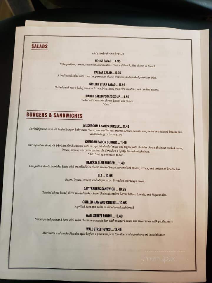 Day Traders Grill - Lebanon, MO menu_pic